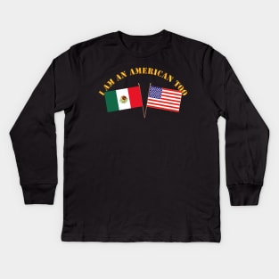 I am an American Too - English Kids Long Sleeve T-Shirt